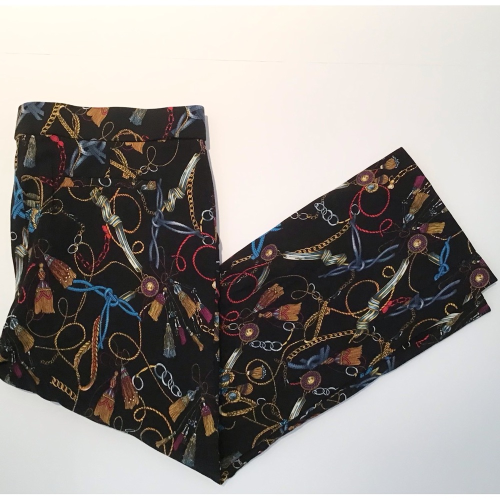 Status Tassel Print Pants - image 1